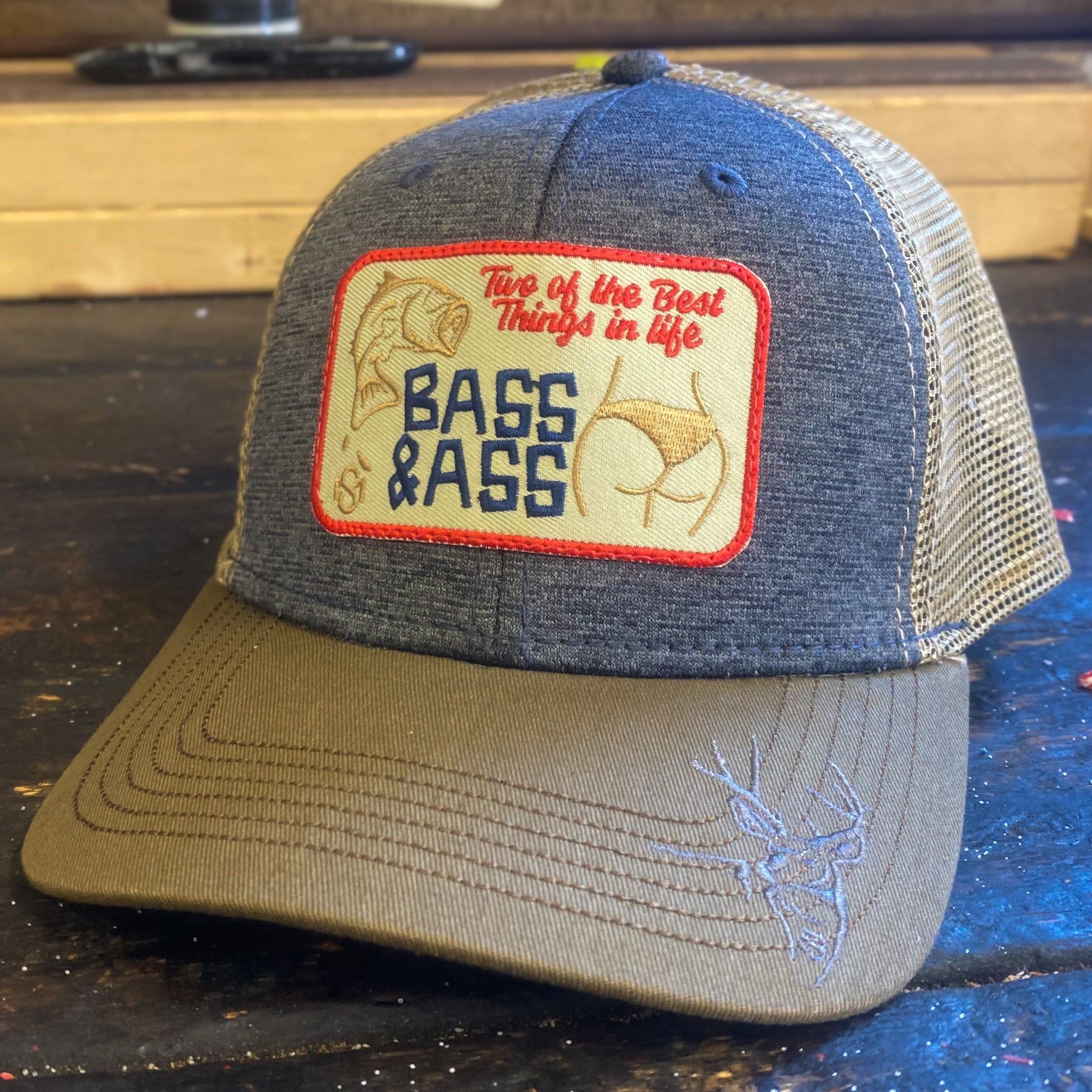 Bass and Ass Hat – Sea Of Mud Apparel Co.