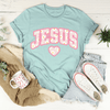 Jesus Floral T-Shirt-0
