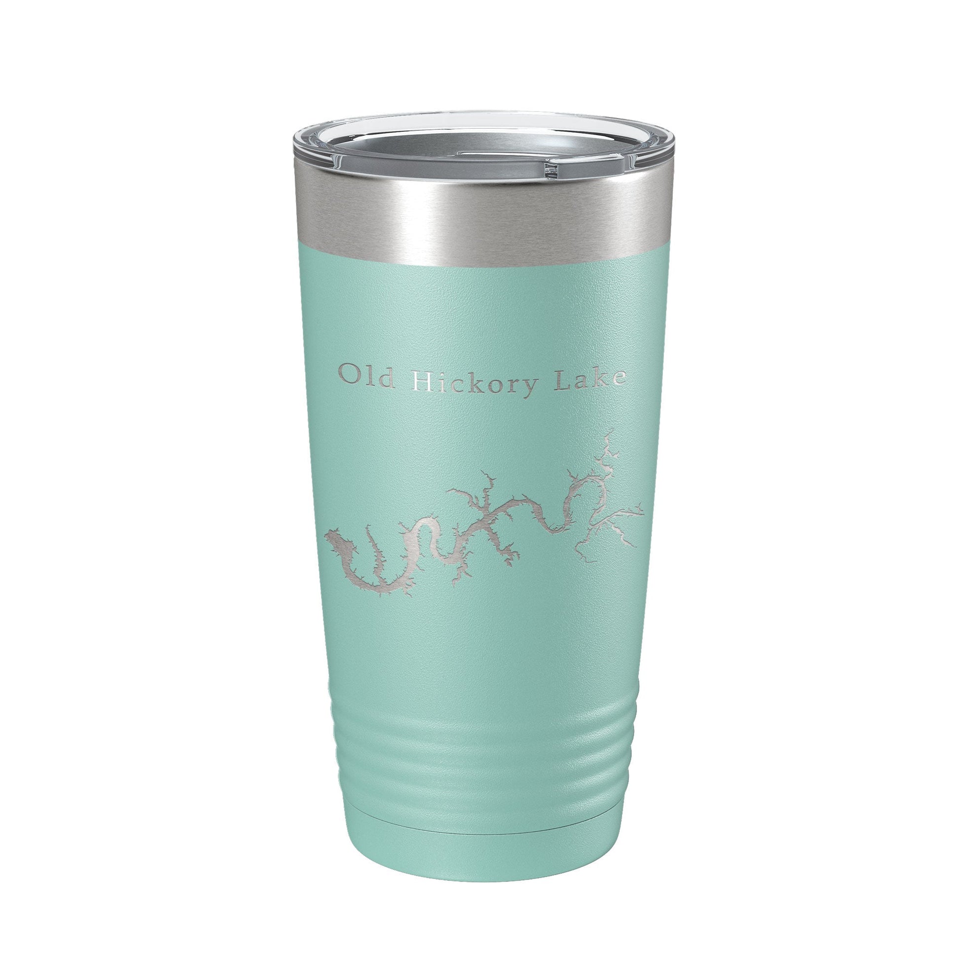 Old Hickory Lake Map Tumbler Travel Mug Insulated Laser Engraved Coffee Cup Tennessee 20 oz-10