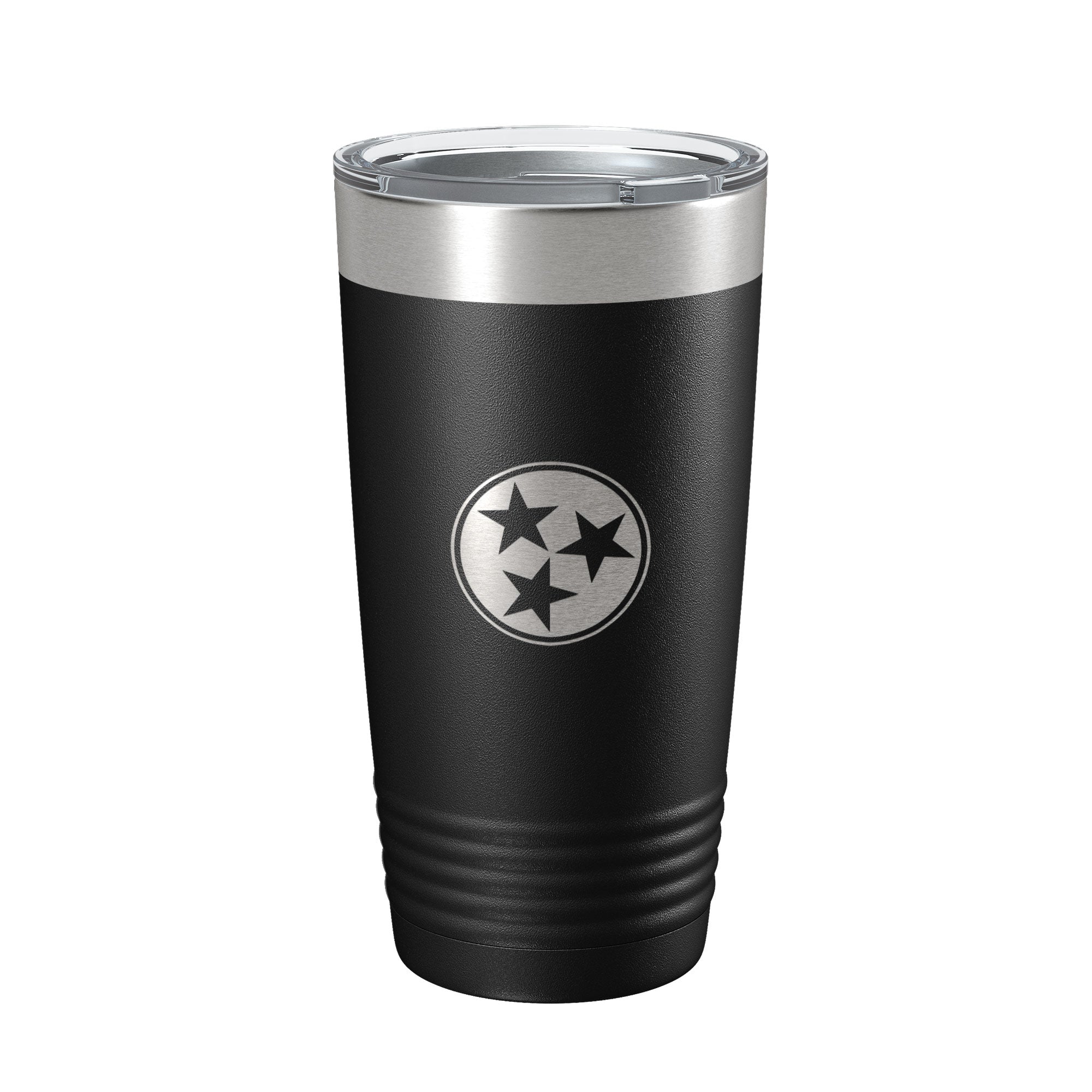 Tennessee Tristar Tumbler TN State Symbol Travel Mug Insulated Laser Engraved Coffee Cup 20 oz-0