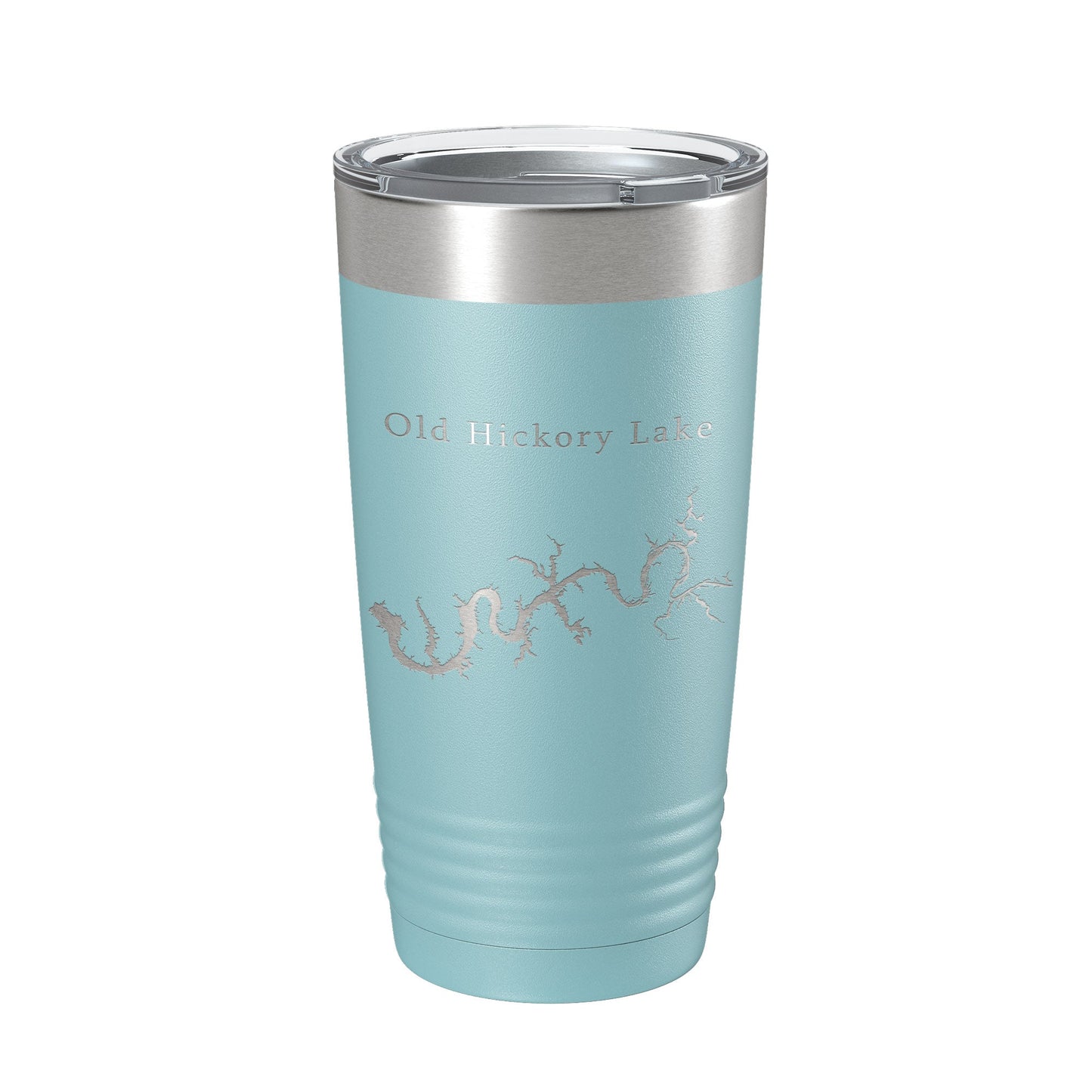 Old Hickory Lake Map Tumbler Travel Mug Insulated Laser Engraved Coffee Cup Tennessee 20 oz-19