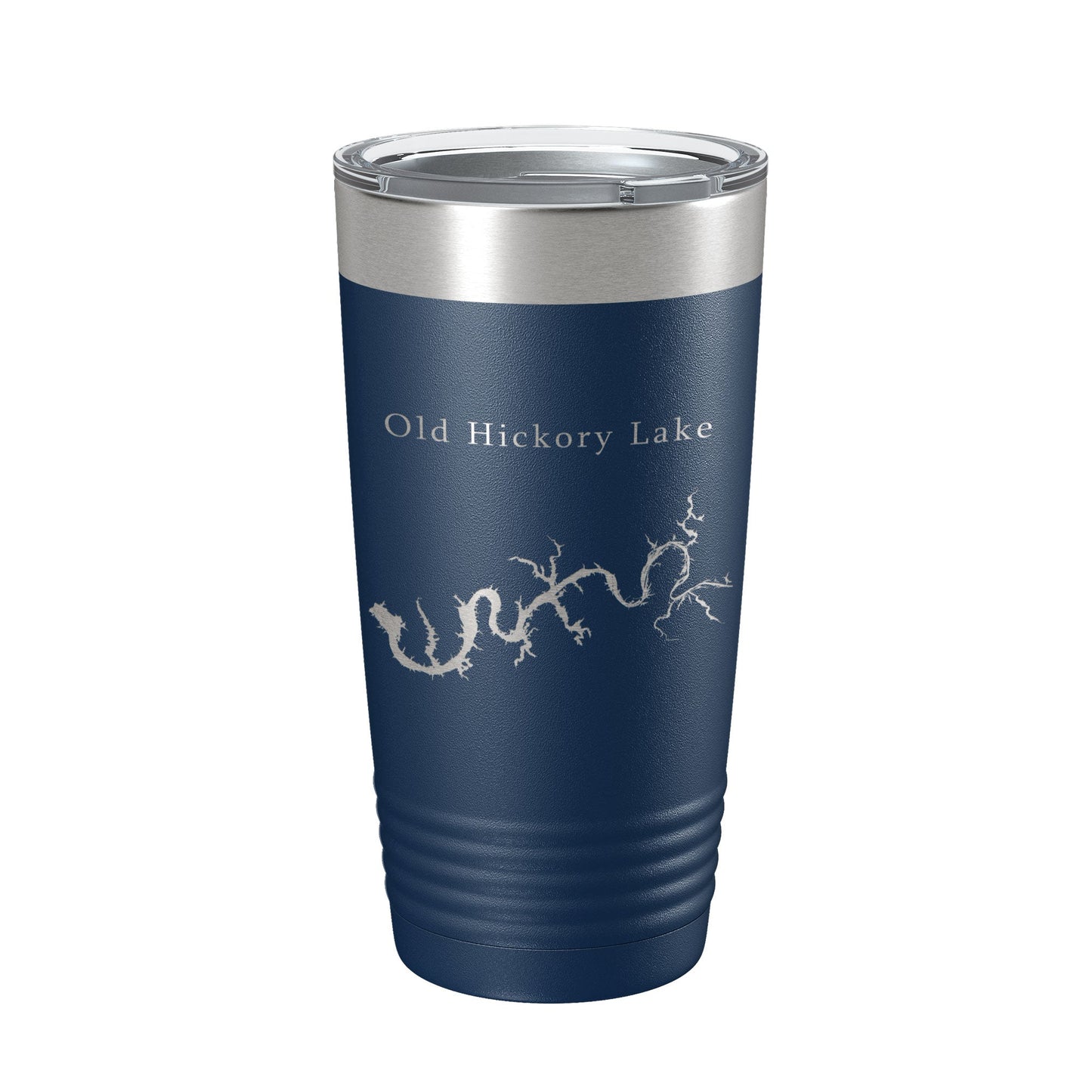 Old Hickory Lake Map Tumbler Travel Mug Insulated Laser Engraved Coffee Cup Tennessee 20 oz-14