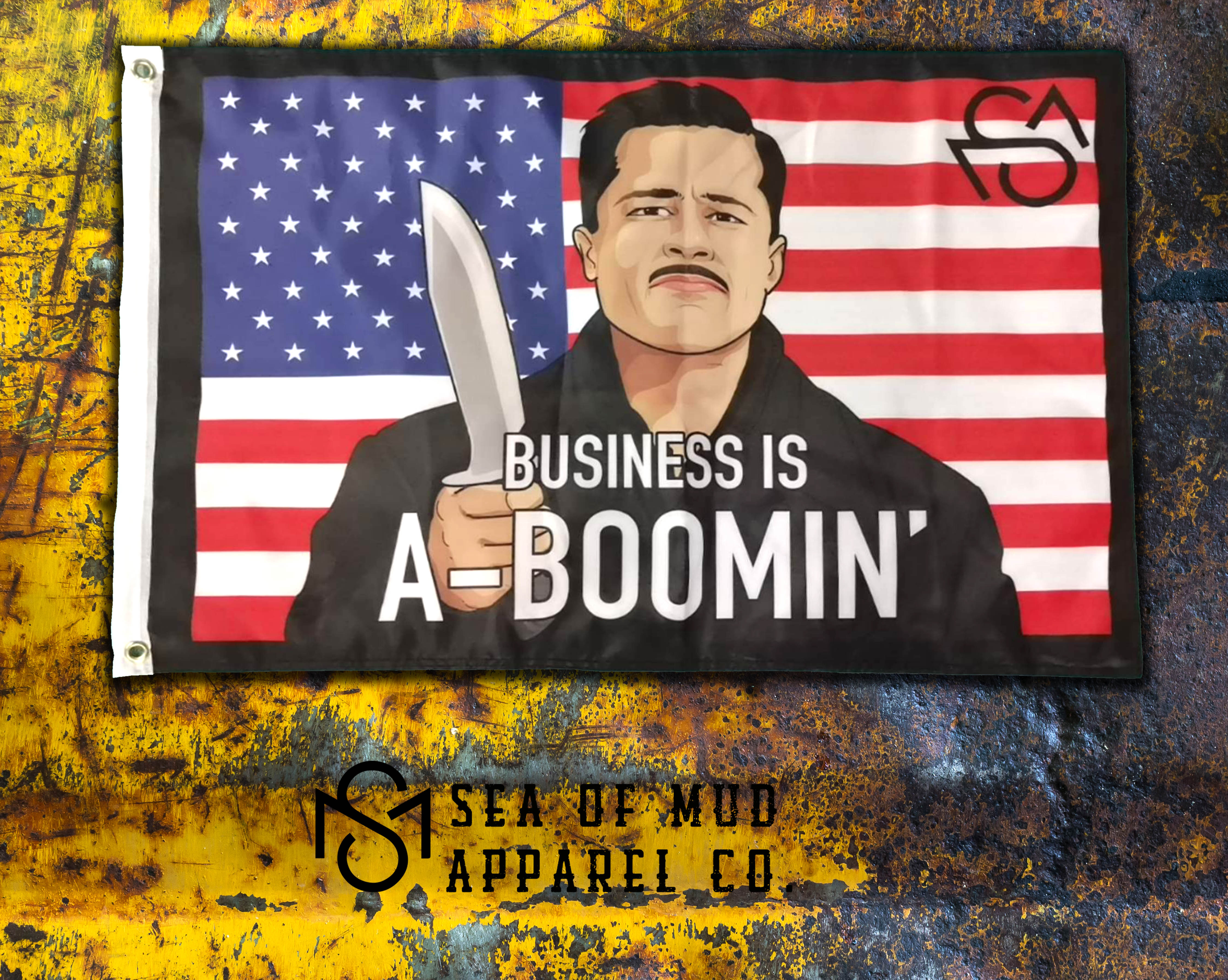 Business is a Boomin' Flag
