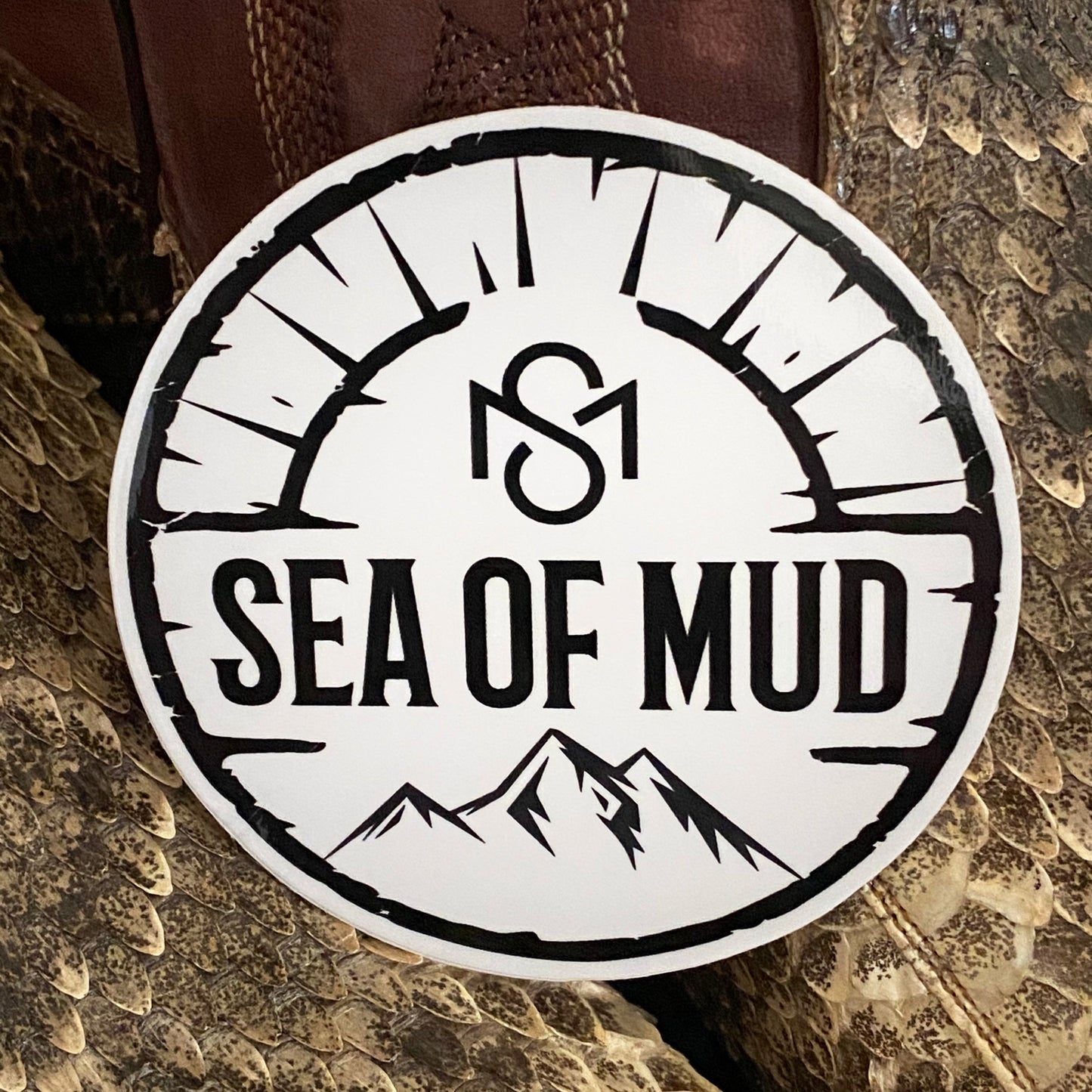 Sea of Mud Logo Decal