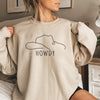 Howdy Hat Sweatshirt