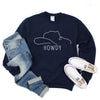 Howdy Hat Sweatshirt