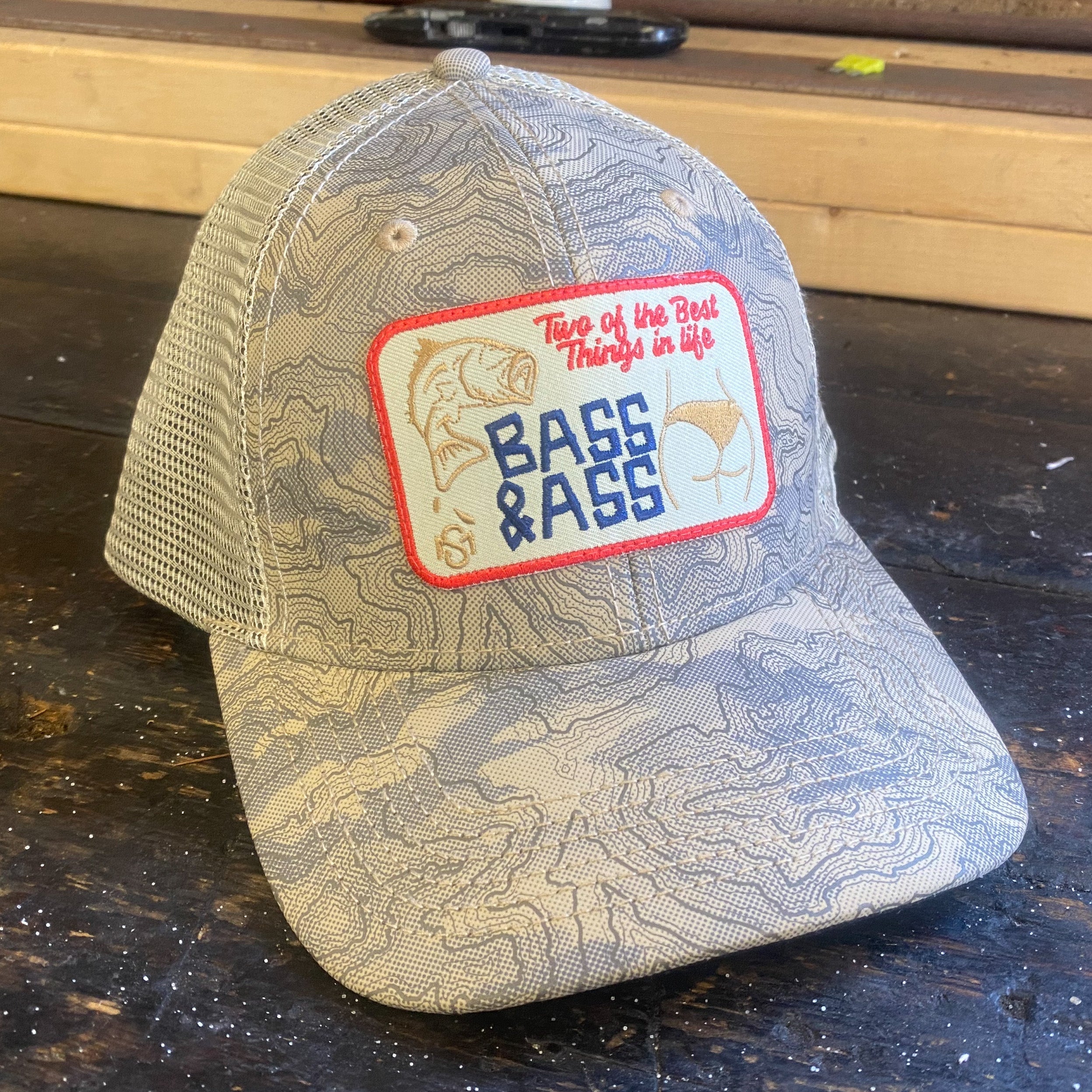 Bass and Ass Hat Graphite