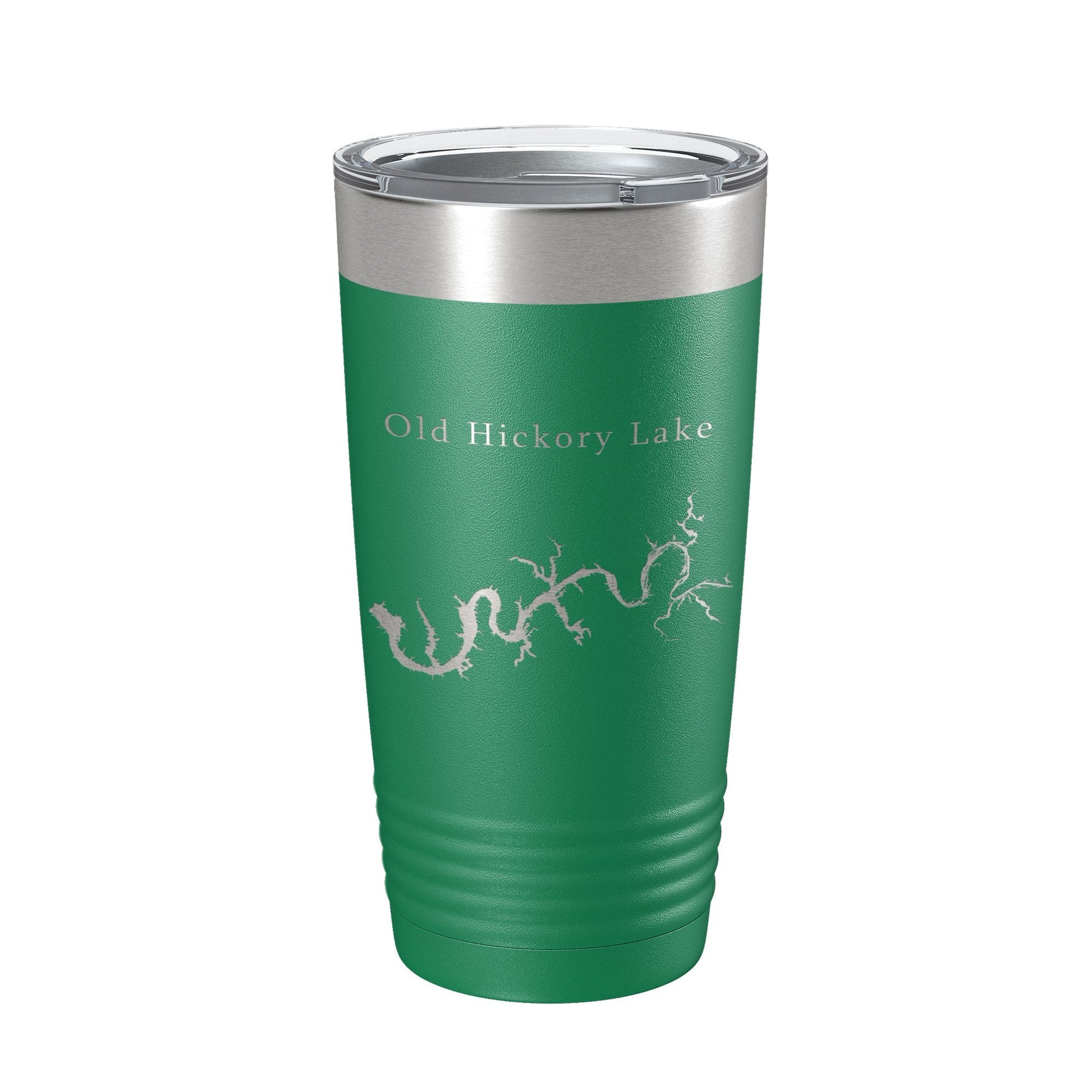 Old Hickory Lake Map Tumbler Travel Mug Insulated Laser Engraved Coffee Cup Tennessee 20 oz-15