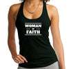 Womens Tank Top Fitness Shirt Woman Of Faith-0