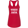 Womens Tank Top Fitness Shirt Woman Of Faith-1